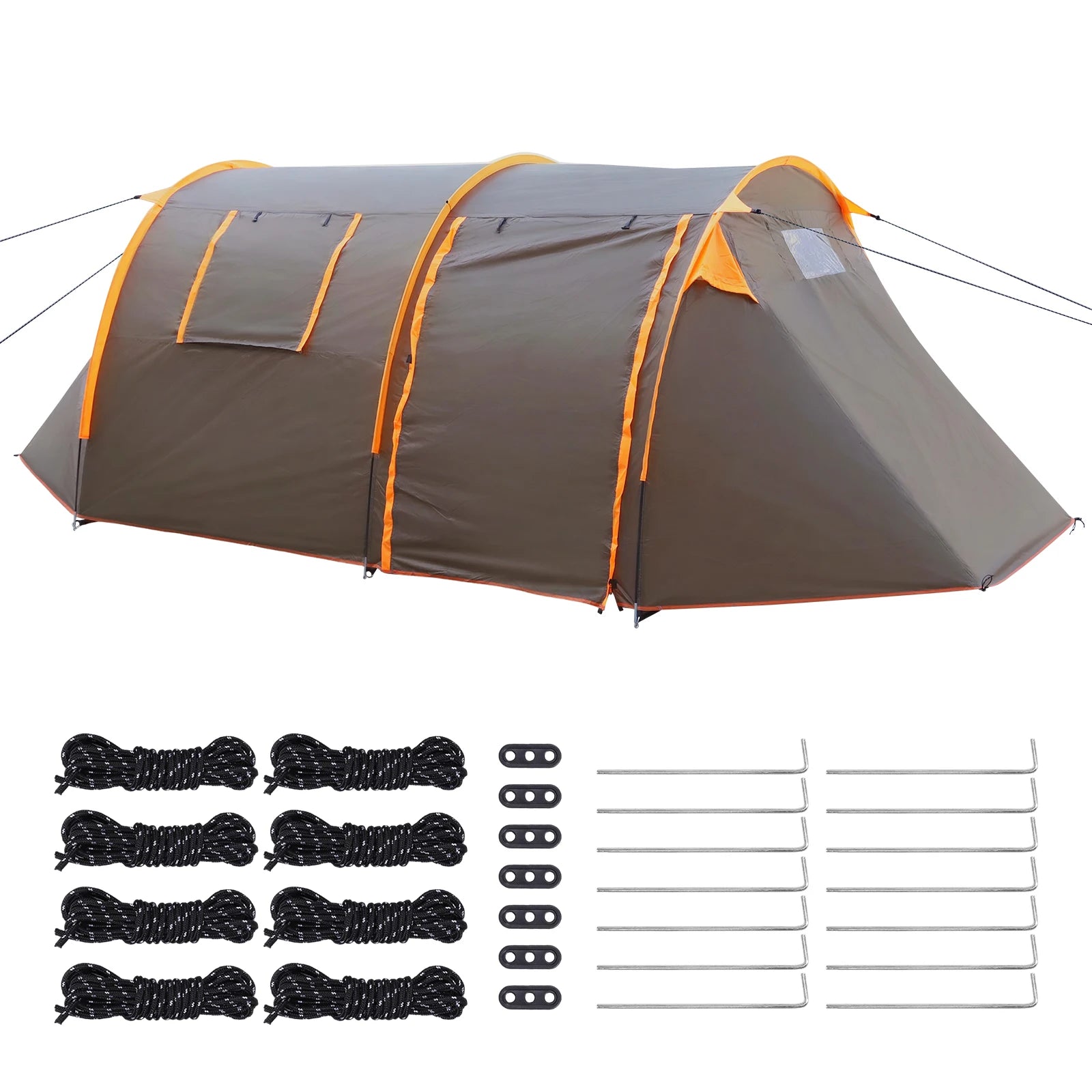 lightweight 2 person backpacking tent Oxford 2-Person Backpacking Tent Windproof Lightweight Tent Rainproof