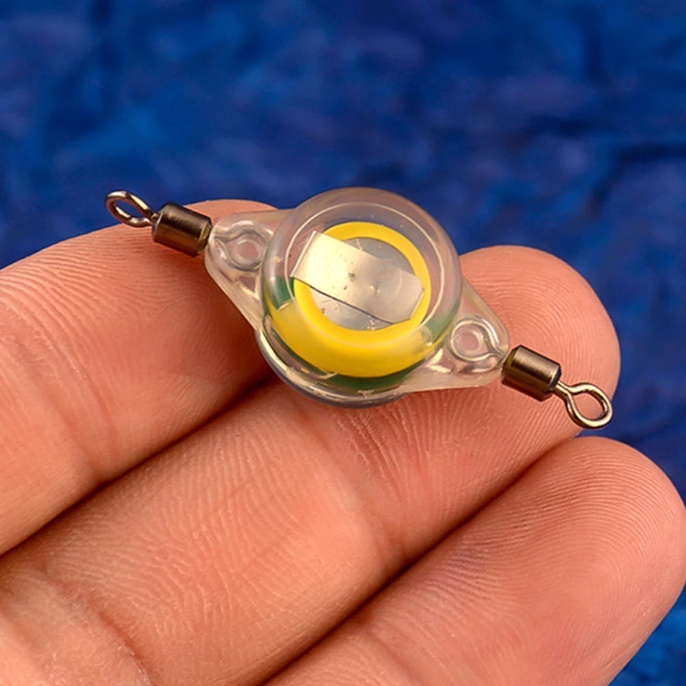 10-200pcs Mini Fishing Lure Light LED Deep Drop Underwater Eye Shape Squid Fish Bait Luminous Lure for Attracting Fish
