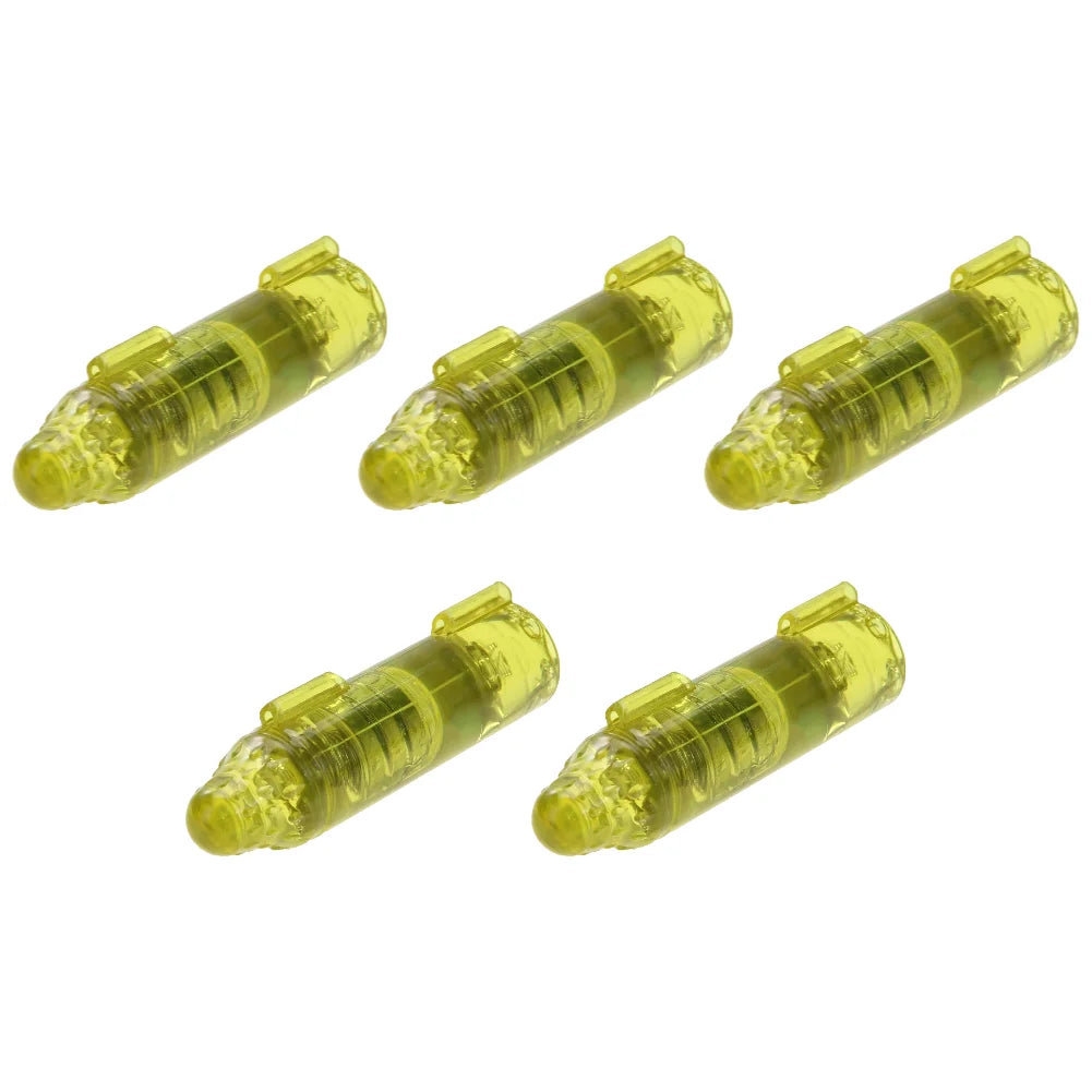1-10PCS Underwater Mini Fish Attraction Indicator Lure LED Flashing Light Bait Fishing Tools Deep Drop Light Squid Bait Hard Lur