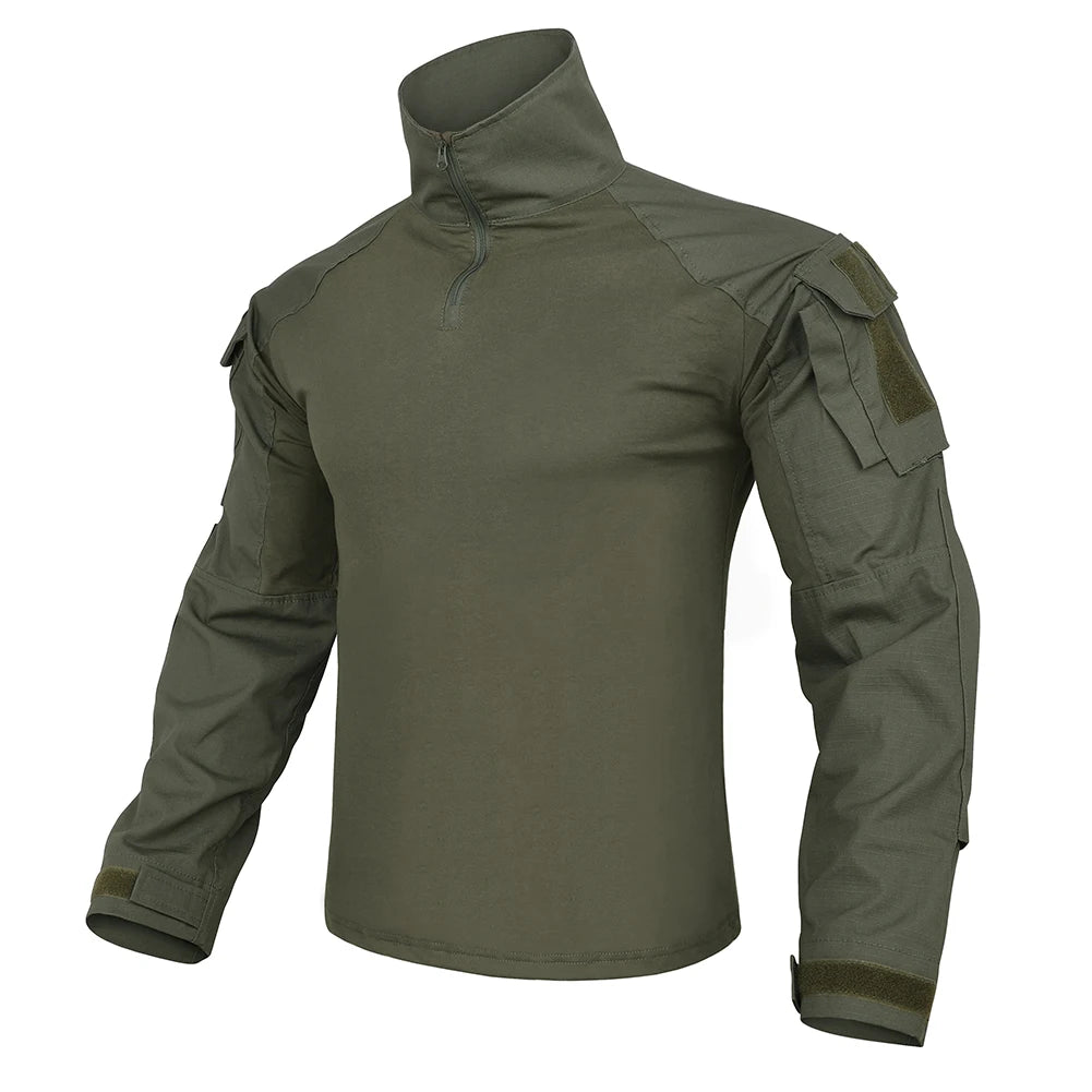 KRYDEX Tactical Combat G3 Uniform Set Outdoor Hunting Gen3 Camouflage Shirt & Pants Kit Ranger Green Black Men Clothing