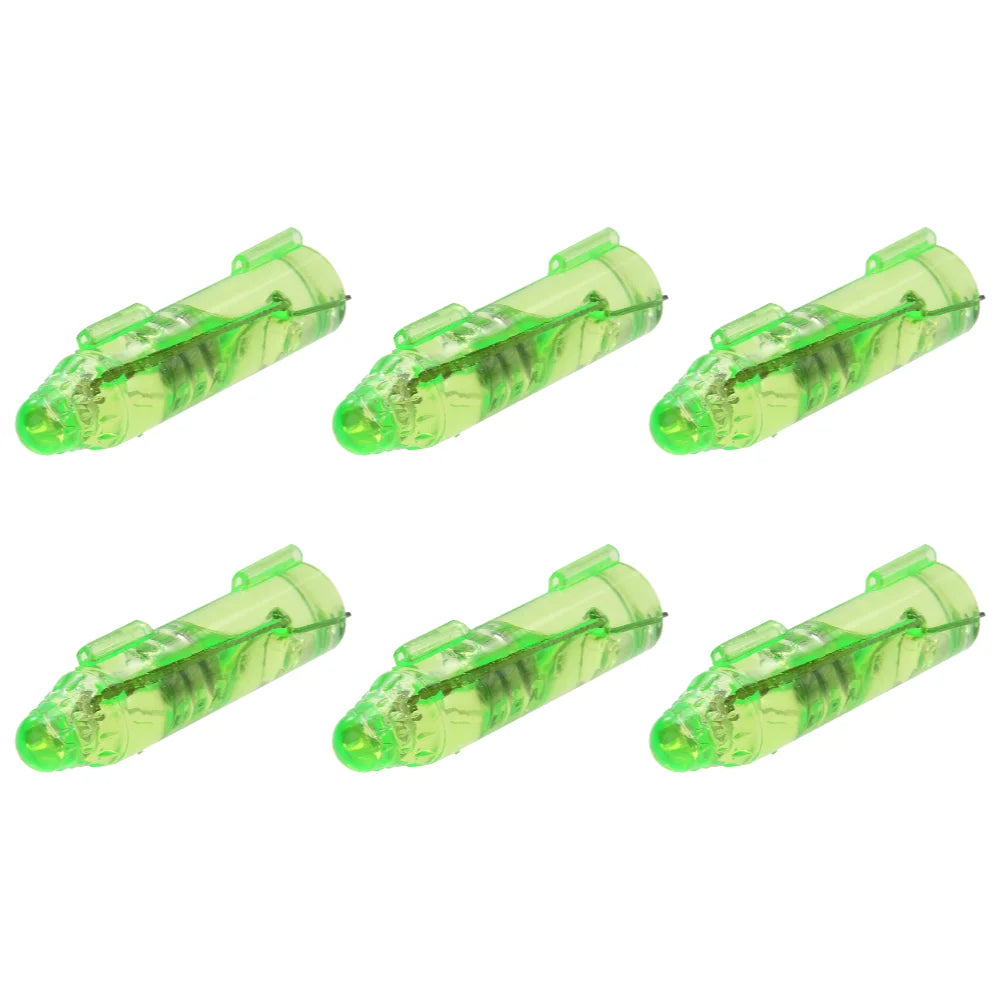 1-10PCS Underwater Mini Fish Attraction Indicator Lure LED Flashing Light Bait Fishing Tools Deep Drop Light Squid Bait Hard Lur