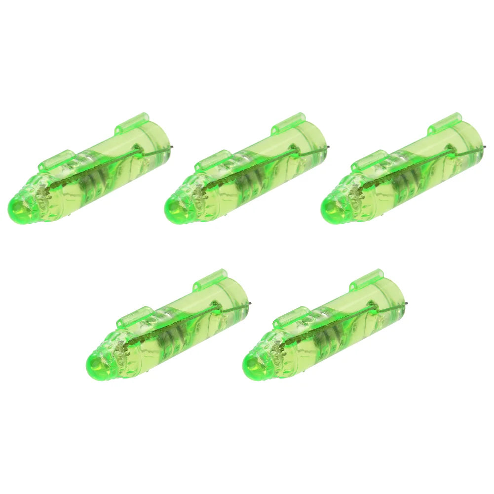 1-10PCS Underwater Mini Fish Attraction Indicator Lure LED Flashing Light Bait Fishing Tools Deep Drop Light Squid Bait Hard Lur